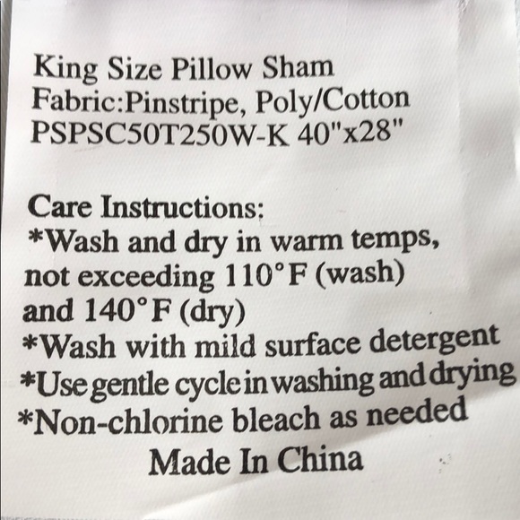 New Set Of King Size Pillow Shams. - Picture 7 of 8